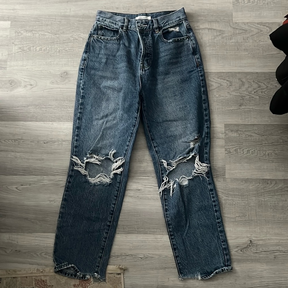 Pac Sun Hi Rise Straight Jean Size 27